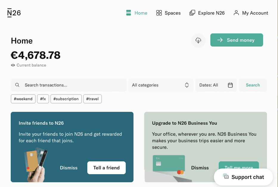 N26 Review The Best Bank Account For International Travellers